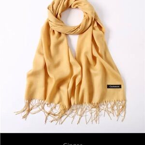 Luxurious Mustard Scarf
